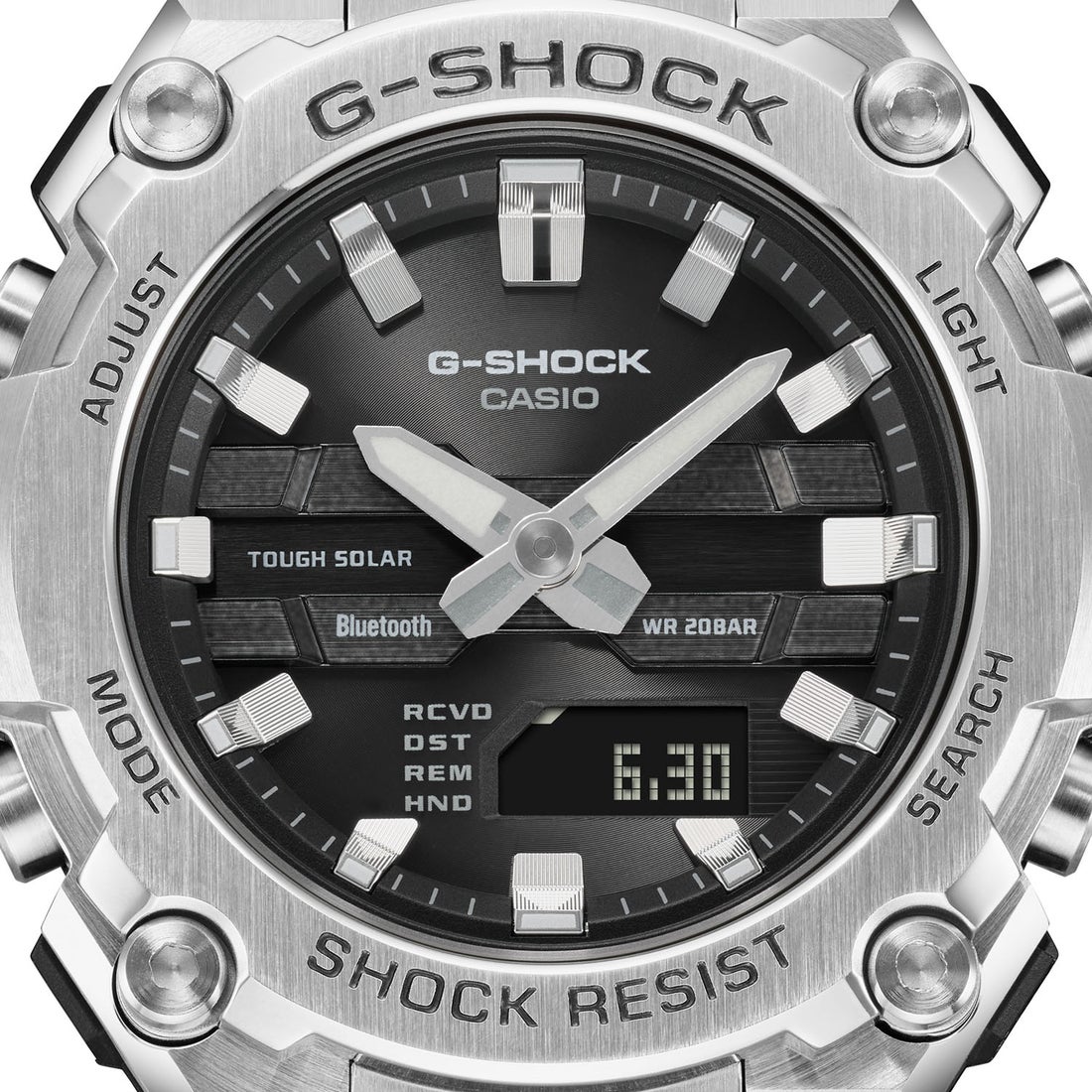 G-SHOCK】G-STEEL / ソーラー / GST-B600D-1AJF （シルバー×ブラック
