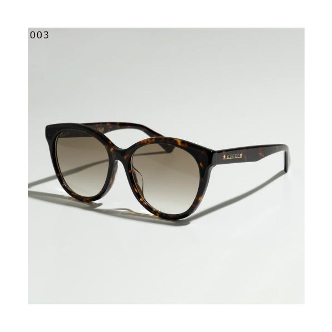 MONOTONE！GUCCI サングラスハートレディース黒ケース付き度なし