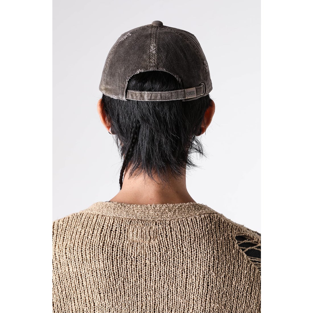 カミヤ KAMIYA CA4LA × KAMIYA K-Wing Distressed Cap （Khaki