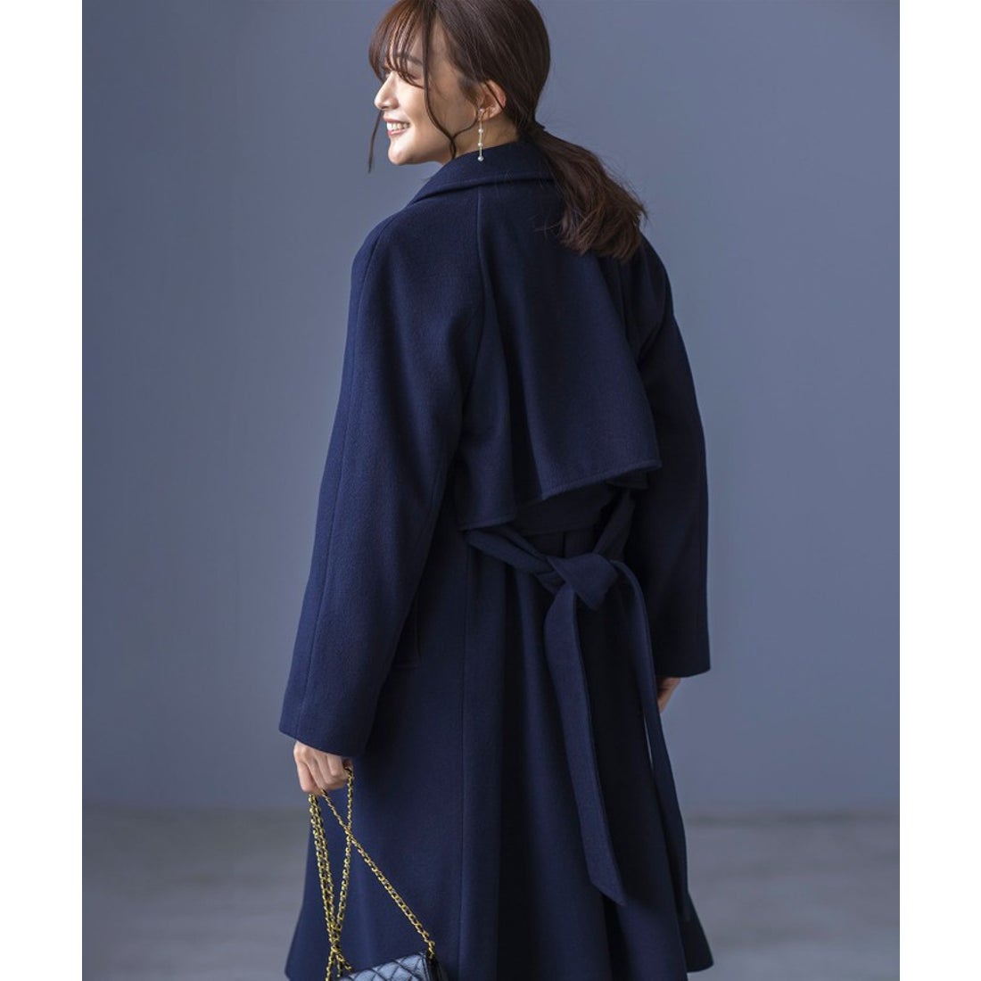 クミキョク 組曲 【先行予約】ライトビーバー トレンチライク ロング