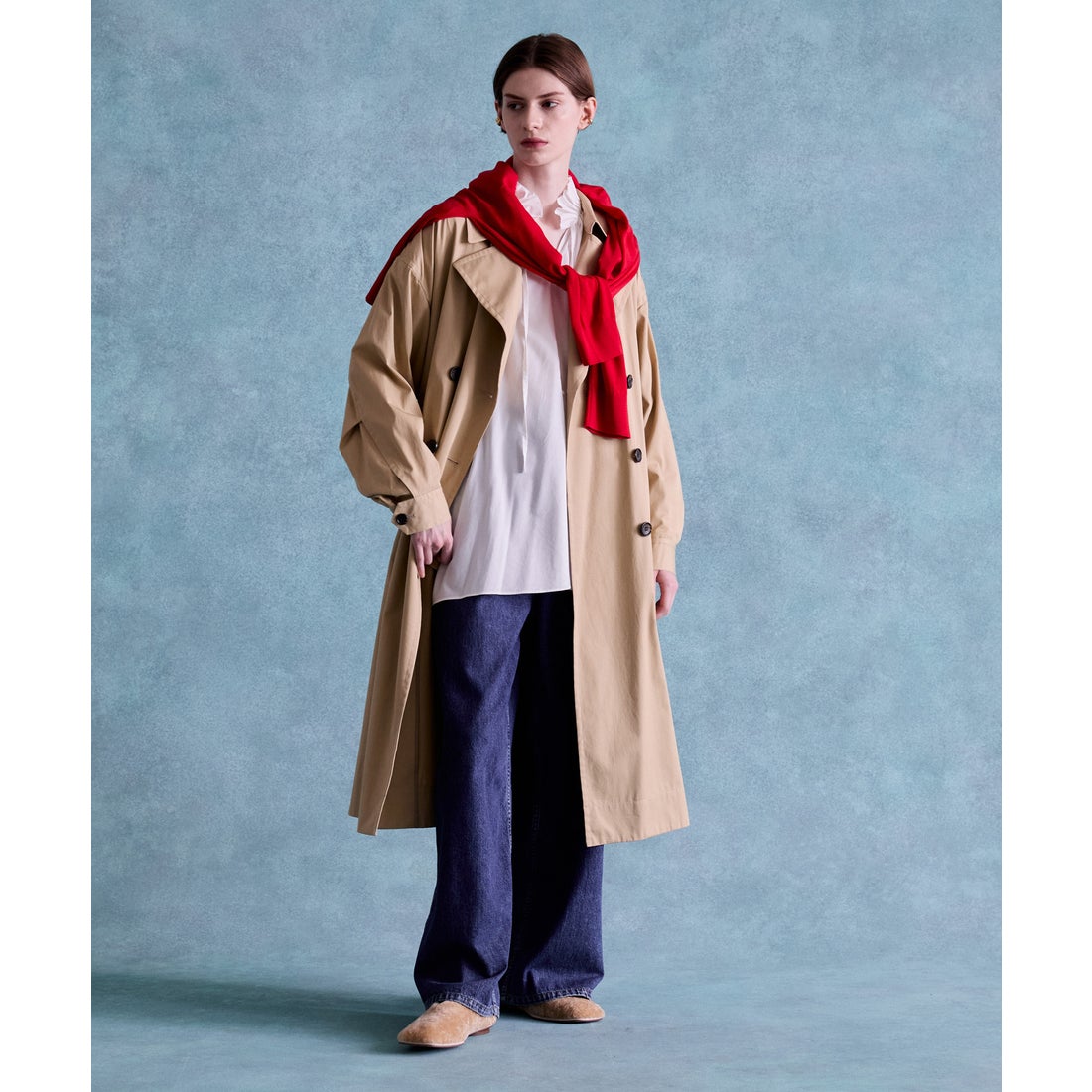 ハウスオブロータス HOUSE OF LOTUS ドレープローンギャザーブラウス