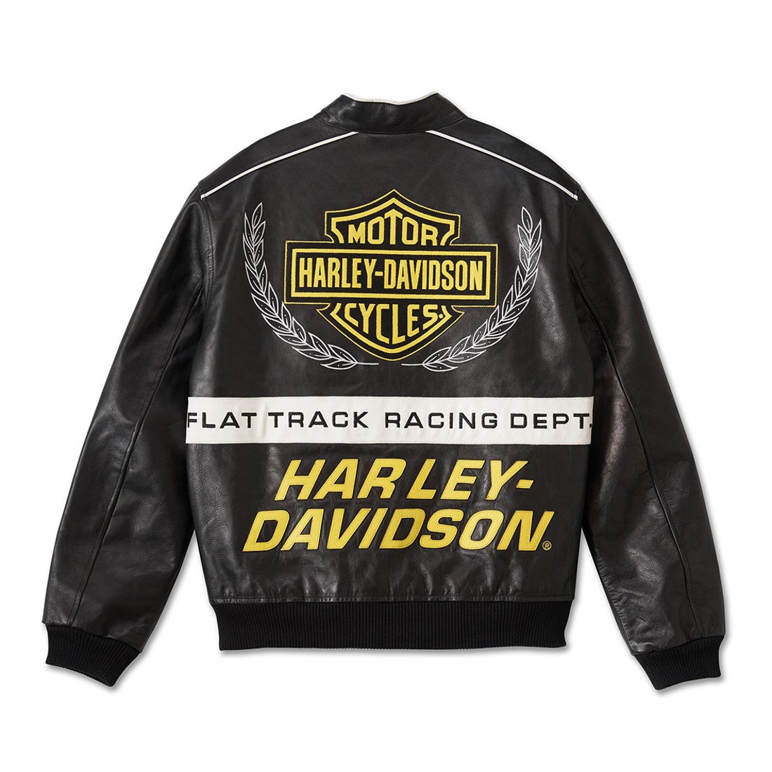 Start Your Enginesレザーレーシングジャケット -ハーレーダビッドソン