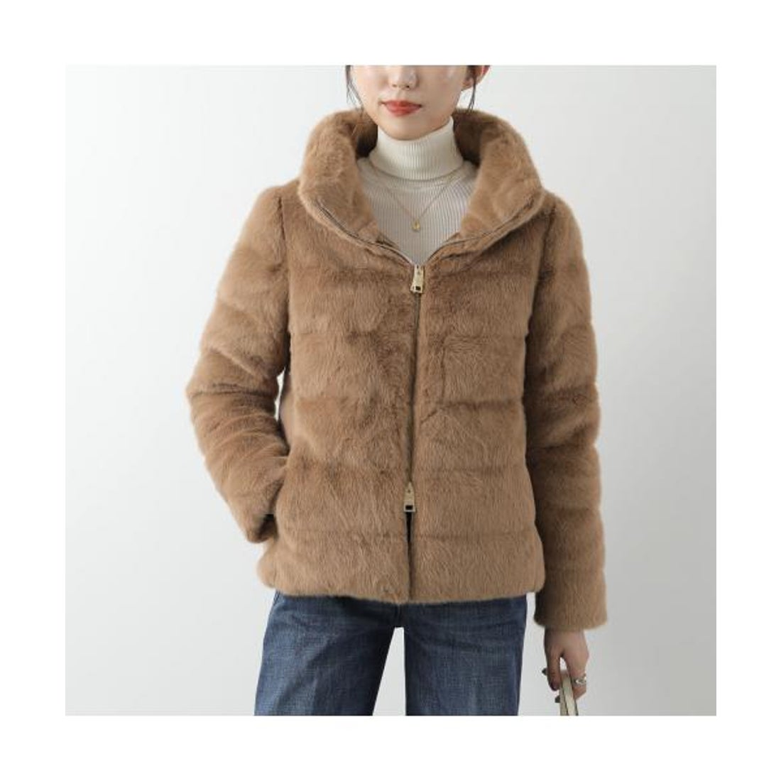 ヘルノ HERNO HERNO ダウンジャケット PI001935D 12630 フェイクファー