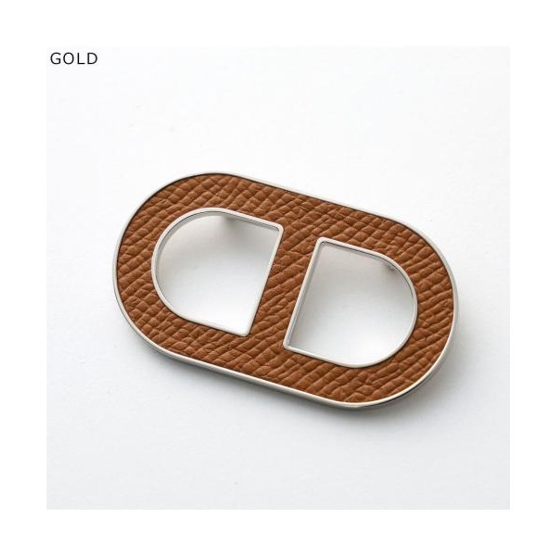 エルメス Hermes HERMES ブローチ シェーヌダンクル H500262FK バッジ