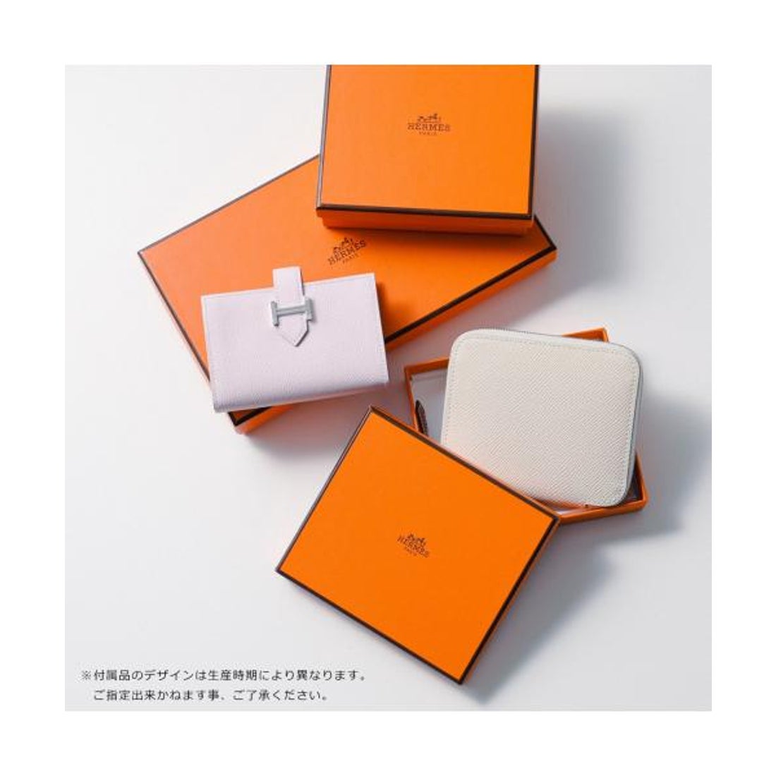 エルメス Hermes HERMES 二つ折り財布 BEARN MINI 039796CK エプソン