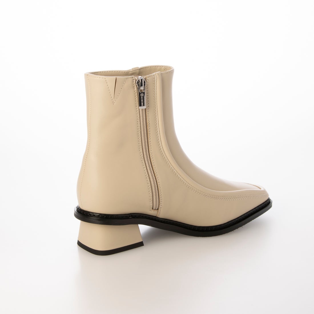 ヒミコ 卑弥呼 モカステッチブーツ/641421 （アイボリー） -靴