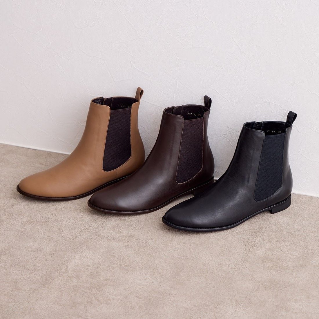 ヒミコ 卑弥呼 サイドゴアブーツ/641411 （ブラック） -靴