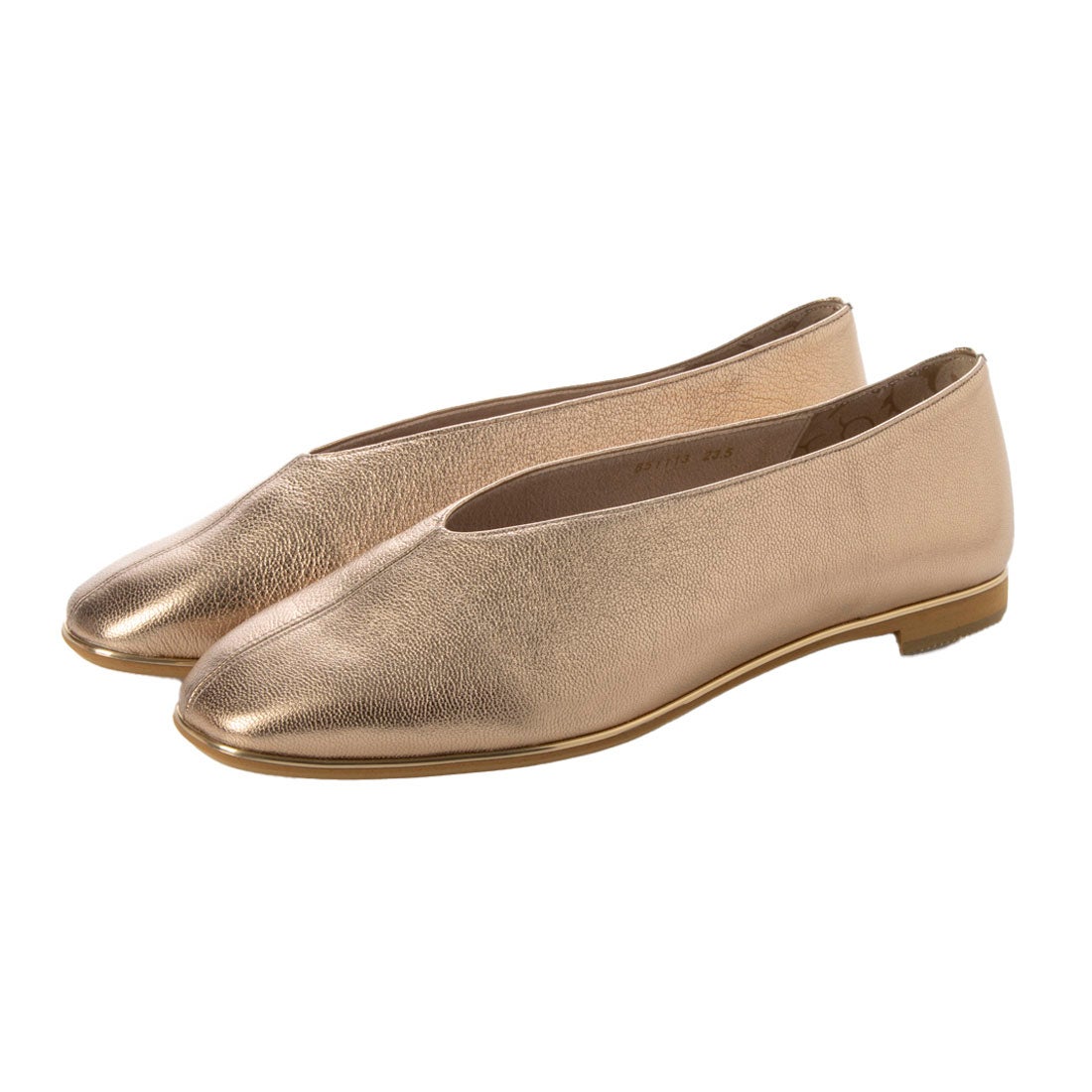 ヒミコ 卑弥呼 【本革】メタルラインVカットパンプス/651113