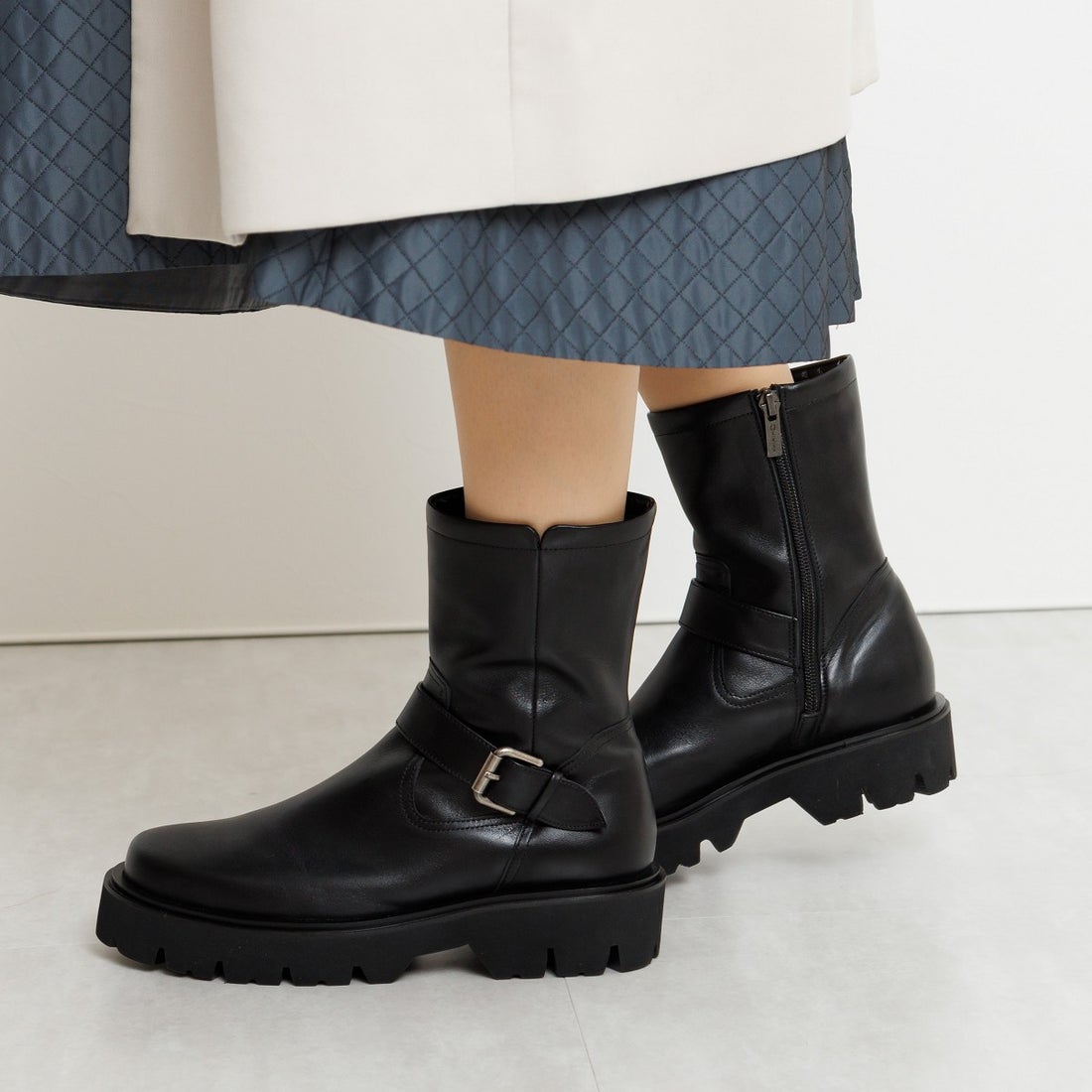 ヒミコ 卑弥呼 トラックソールエンジニアブーツ/631405 （ブラック