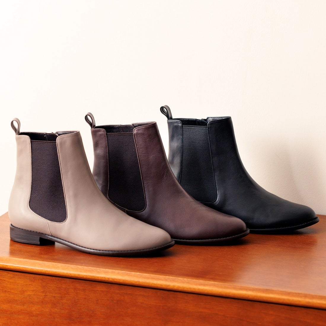 ヒミコ 卑弥呼 サイドゴアブーツ/631416 （Dブラウン） -靴