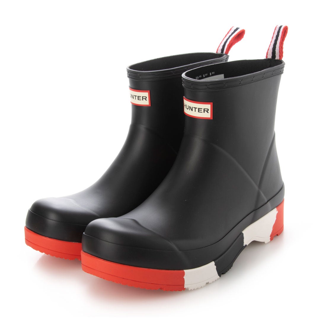 ハンター HUNTER 【メンズ】プレイブーツショート ストライプソール