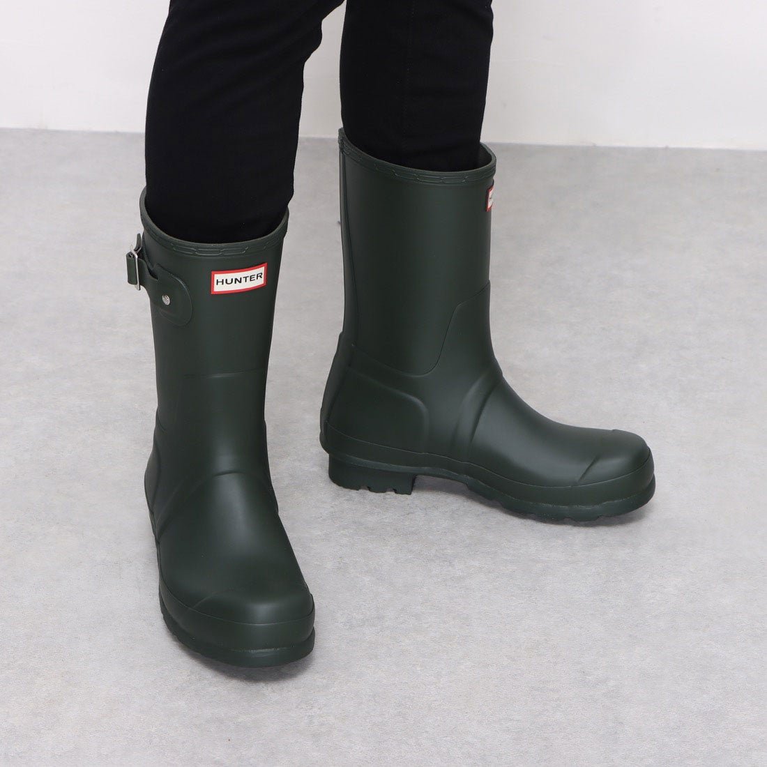 ハンター HUNTER 【メンズ】オリジナル ショートブーツ （DOV） -靴