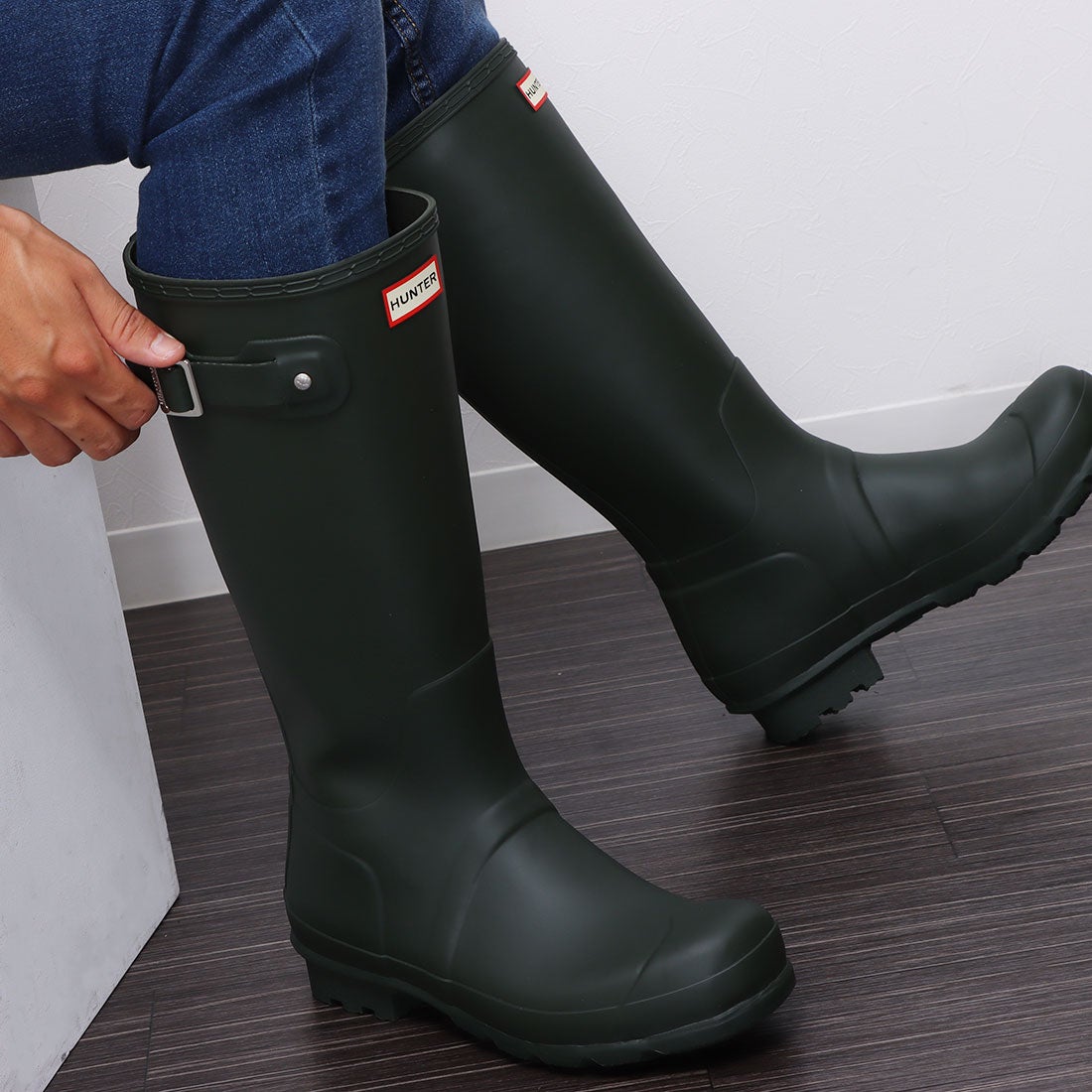 ハンター HUNTER 【メンズ】オリジナルトールブーツ （DOV） -waja