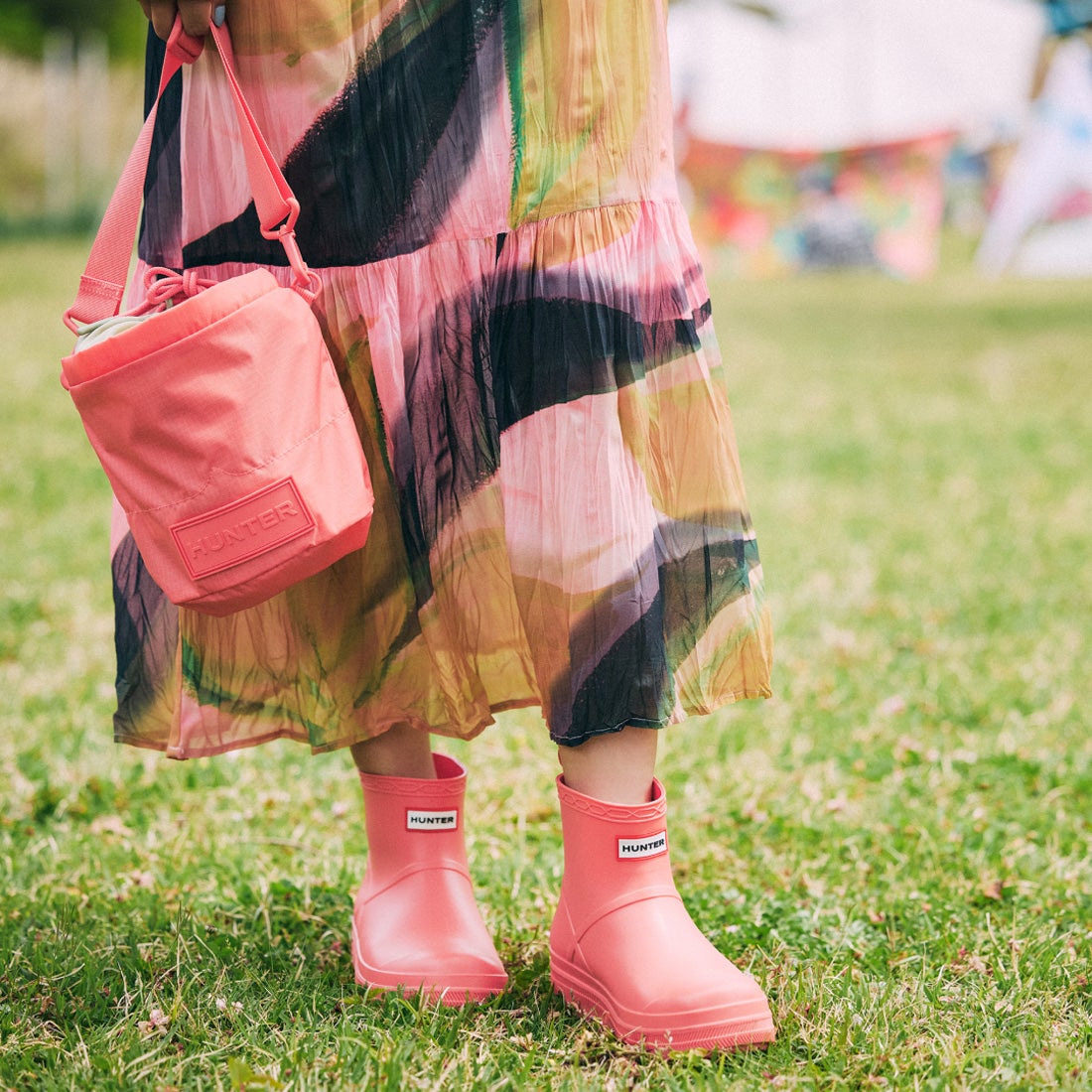 ハンター HUNTER レディース レインブーツ ユニセックス プレイ モール