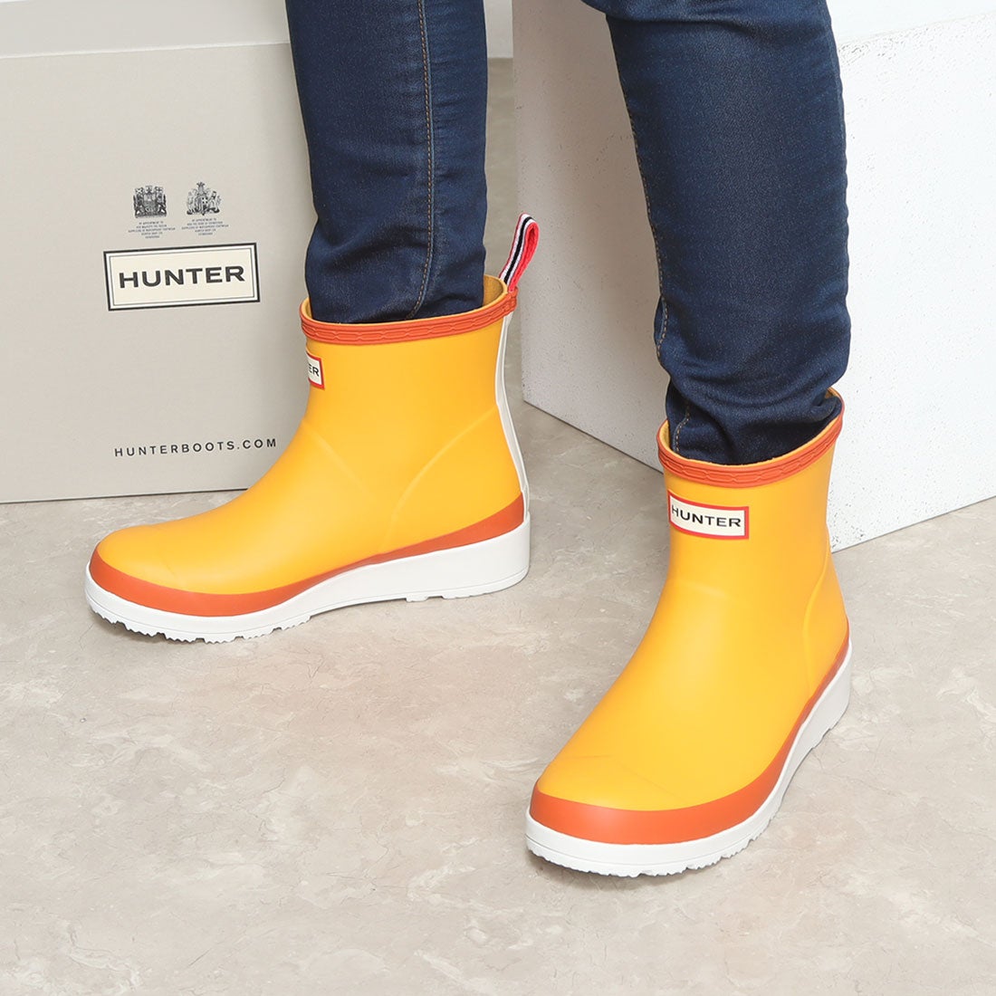 ハンター HUNTER 【レディース】オリジナルプレイブーツショート -waja