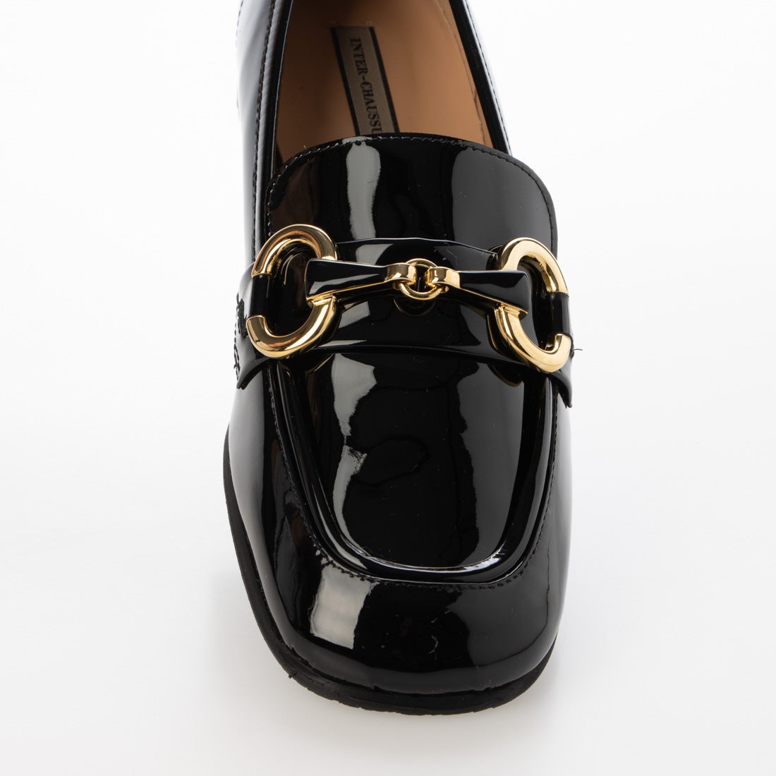 インターショシュール INTER-CHAUSSURES エナメルビットローファー