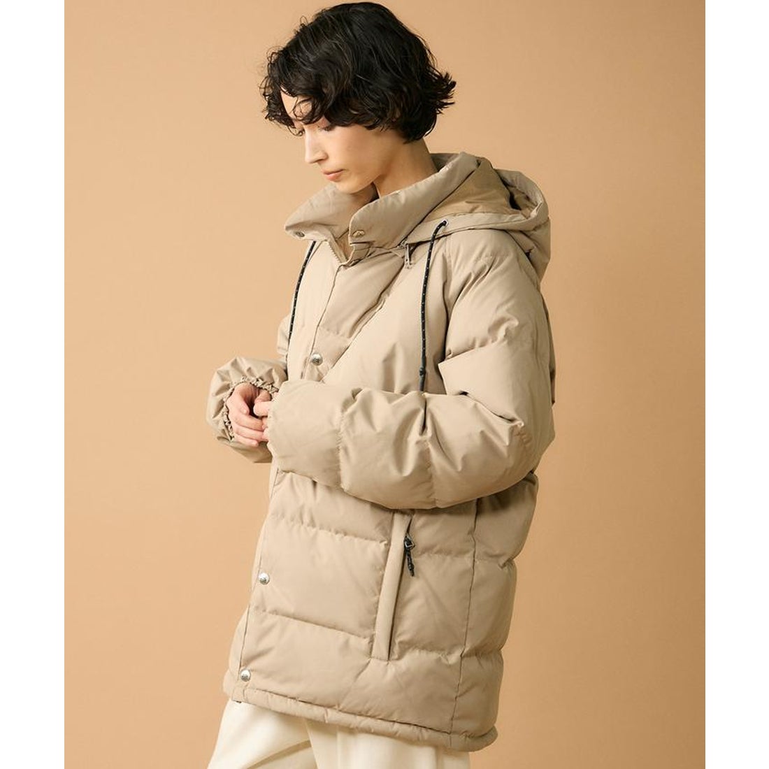 イネド INED 《Cape HEIGHTS×TAION》LUTAKダウンジャケット （ベージュ