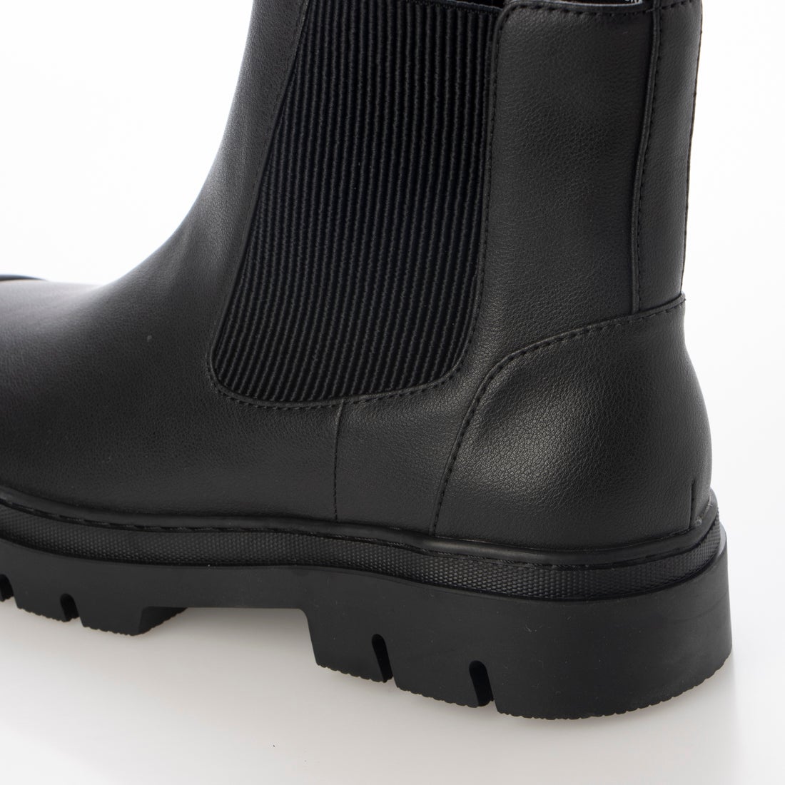 イング ing 【レイン対応】ラバートゥサイドゴアブーツ （ブラック