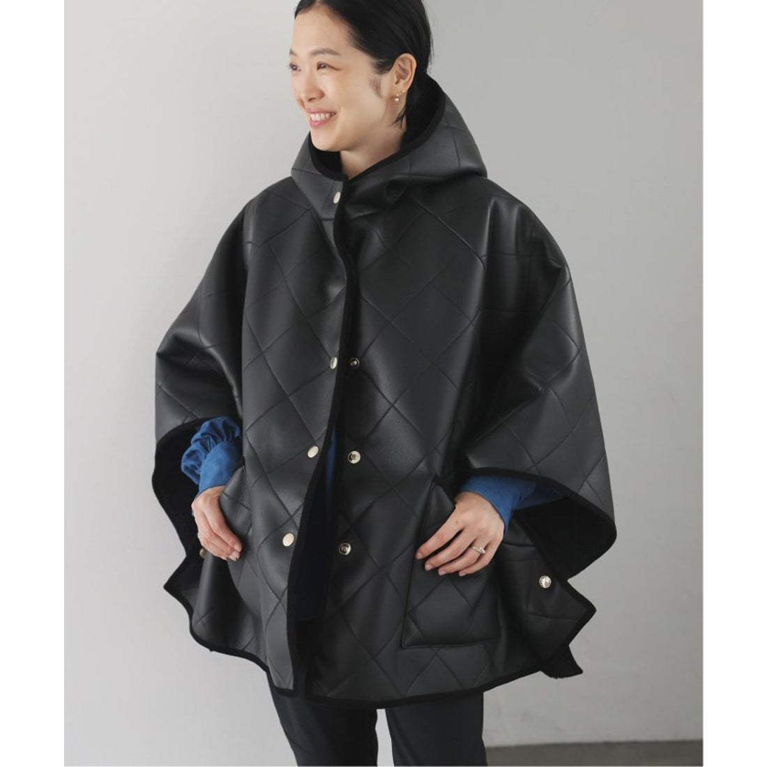 イエナ IENA MACKINTOSH/マッキントッシュ 別注 LYNESS ポンチョ