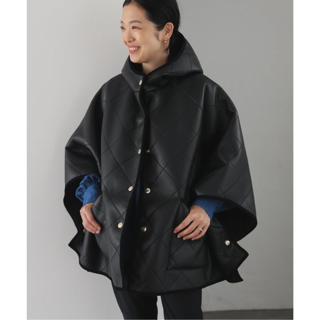 イエナ IENA MACKINTOSH/マッキントッシュ 別注 LYNESS ポンチョ