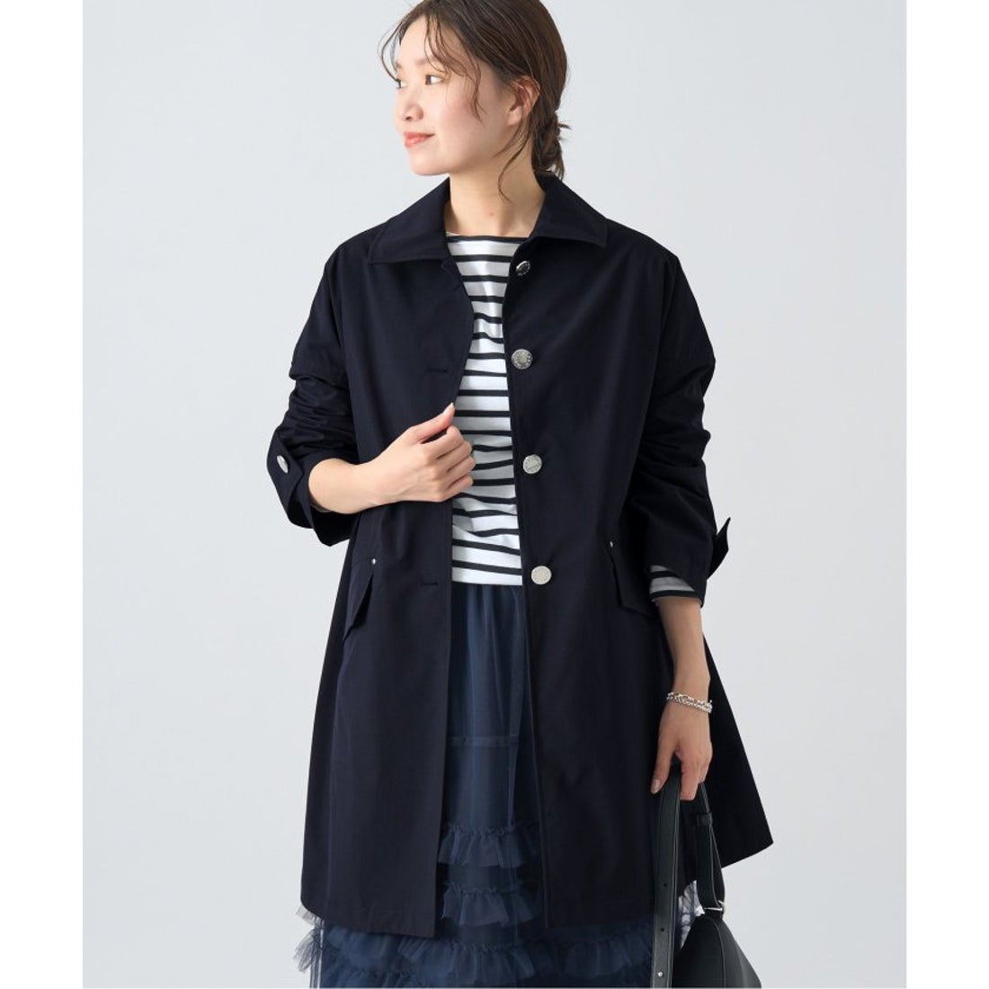 イエナ IENA MACKINTOSH/マッキントッシュ 別注 HUMBIE ステンカラー