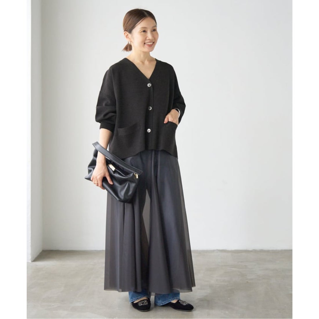 イエナ IENA 《追加3予約》スーパーファインスムース ショート