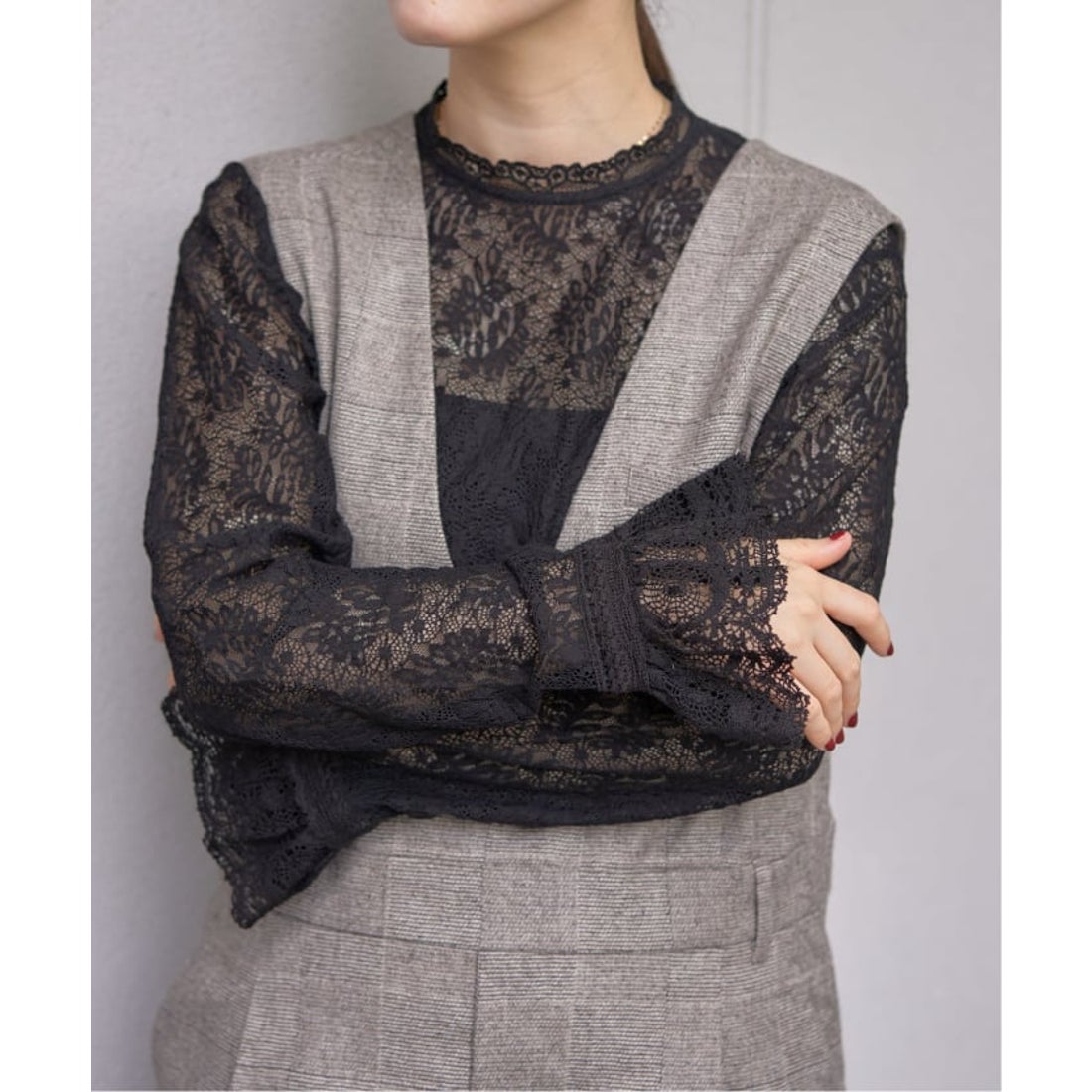 イエナ IENA リーフレースブラウス （ナチュラル） - ファッション通販