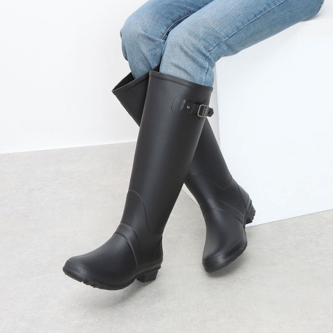 イゴール igor ロングレインブーツ （ブラック） -waja bazar - 海外