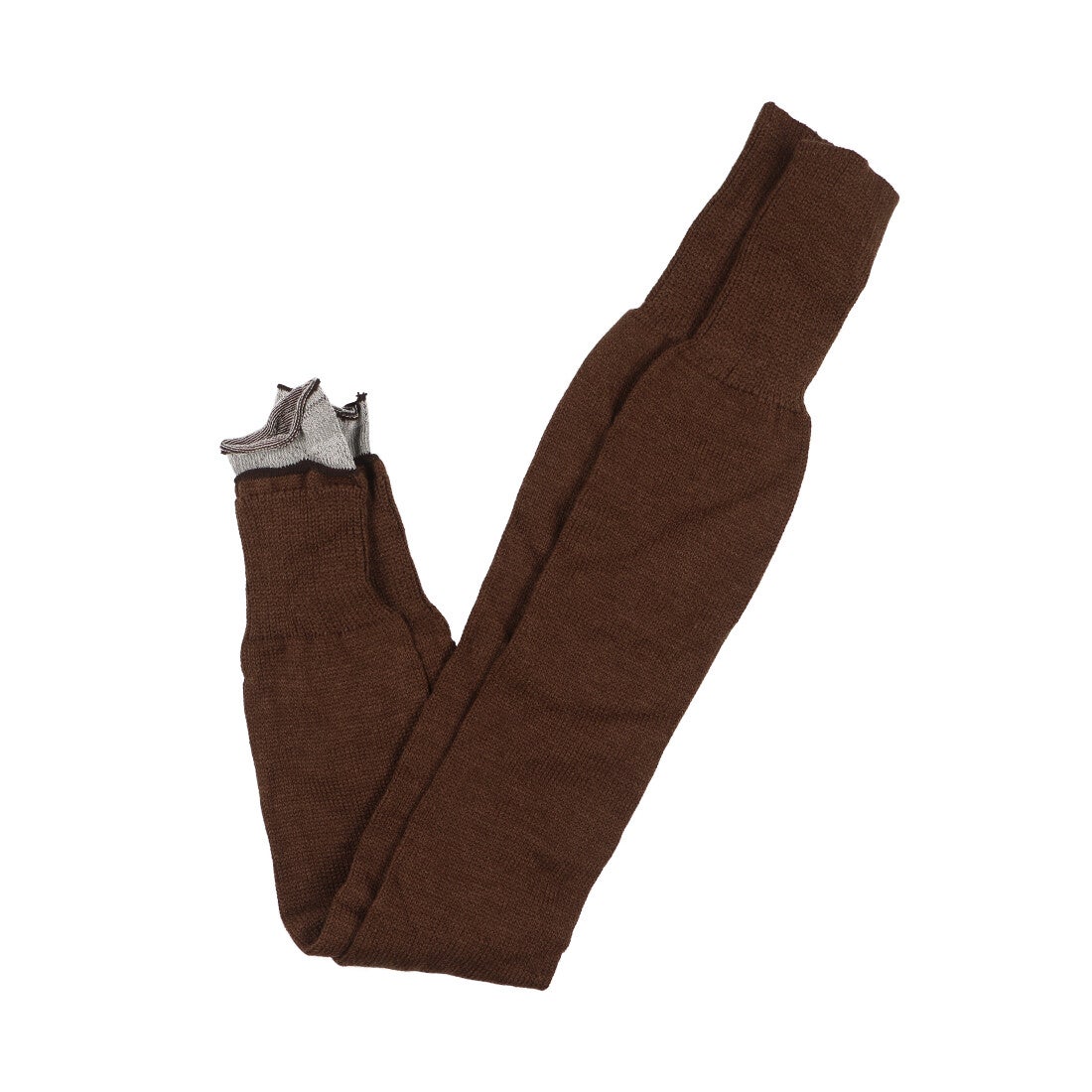 アイケープラス IKplus 日本製 レッグウォーマー（ブラウン） -waja