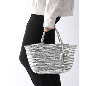 ジュビリー Jubilee メッシュ本水牛レザー かごトートバッグ