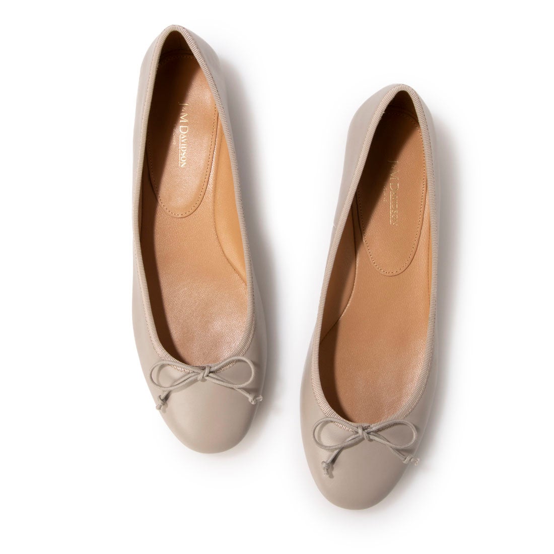 ジェイアンドエムデヴィッドソン J&M DAVIDSON スタッズヒールバレエ