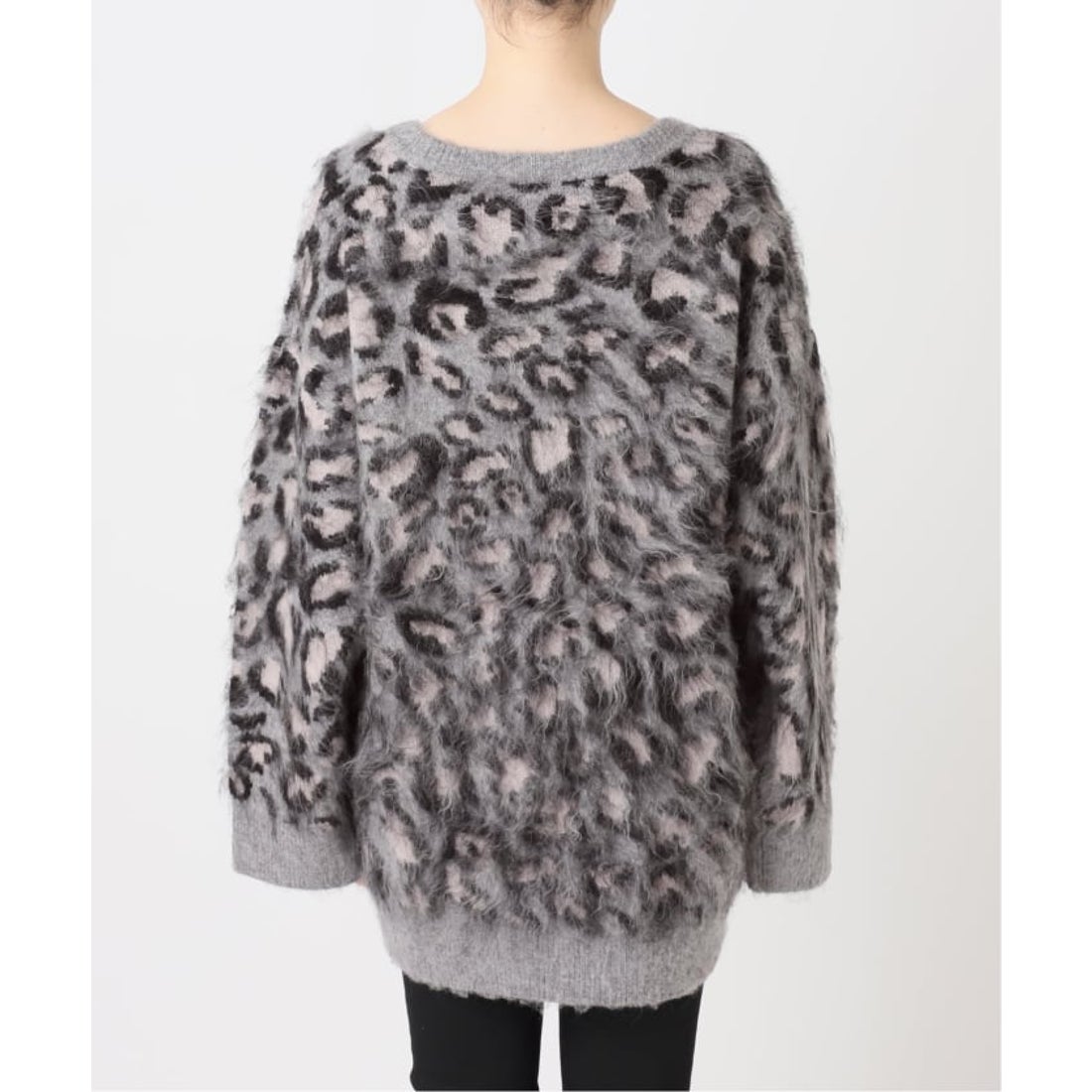 ジャーナルスタンダード JOURNAL STANDARD レオパードシャギーニット