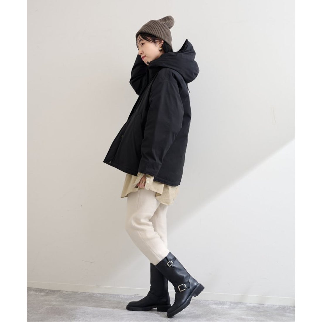 ル タロン LE TALON 《追加予約2》レザーエンジニアブーツ （ブラック