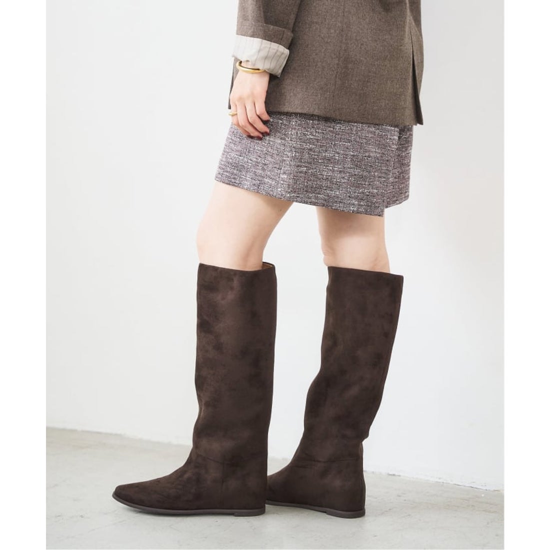 ル タロン LE TALON 《追加》2cmワイドシャフトロングブーツ