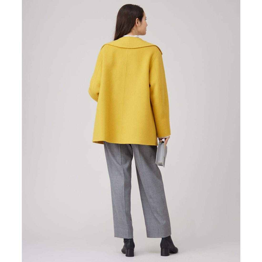 ジユウク 自由区 【カタログ掲載】ウールリバーショート コート