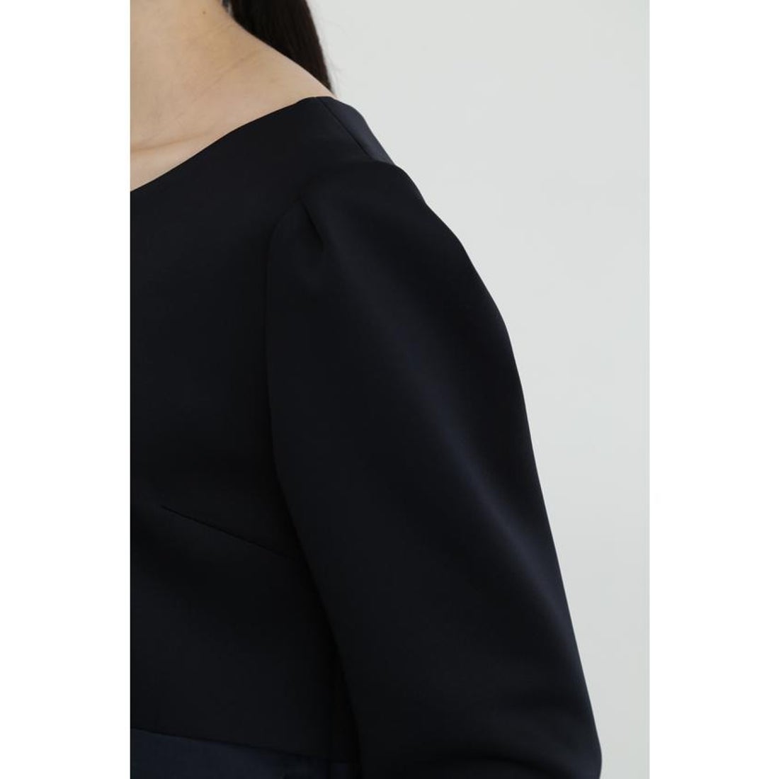 ジル スチュアート JILL STUART ストレッチダブルクロスタフタコンビ