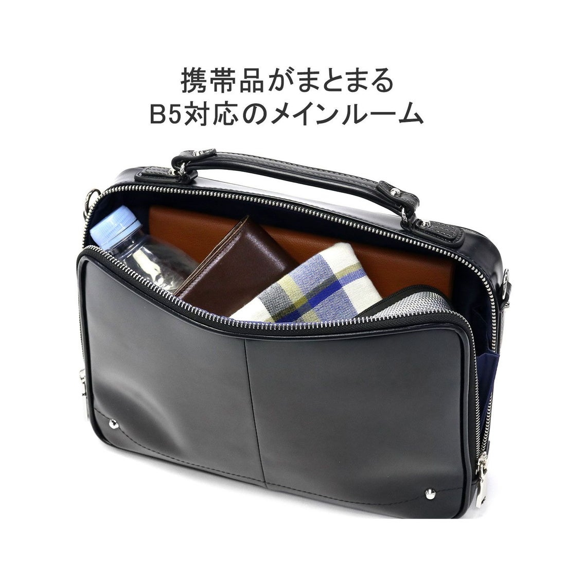 キーファーノイ Kiefer neu キーファーノイ ブリーフケース 本革 薄型