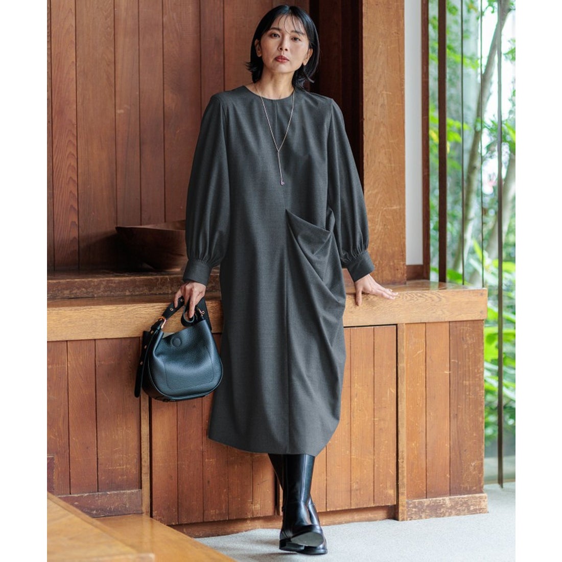 ニジュウサンク チイサイサイズ 23区 S 【洗える】TWマットクロス