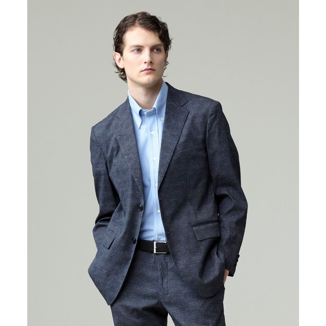 2025年春夏新作 新品 J.PRESS スーツセットアップ 背抜きサマーウール