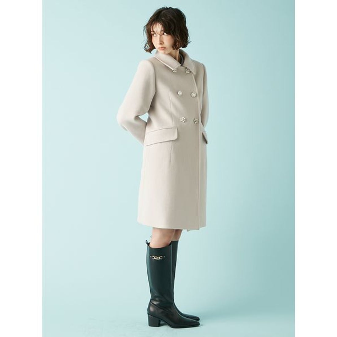 リリーブラウン LILY BROWN [L.B CANDY STOCK]ダブルビジューミディ