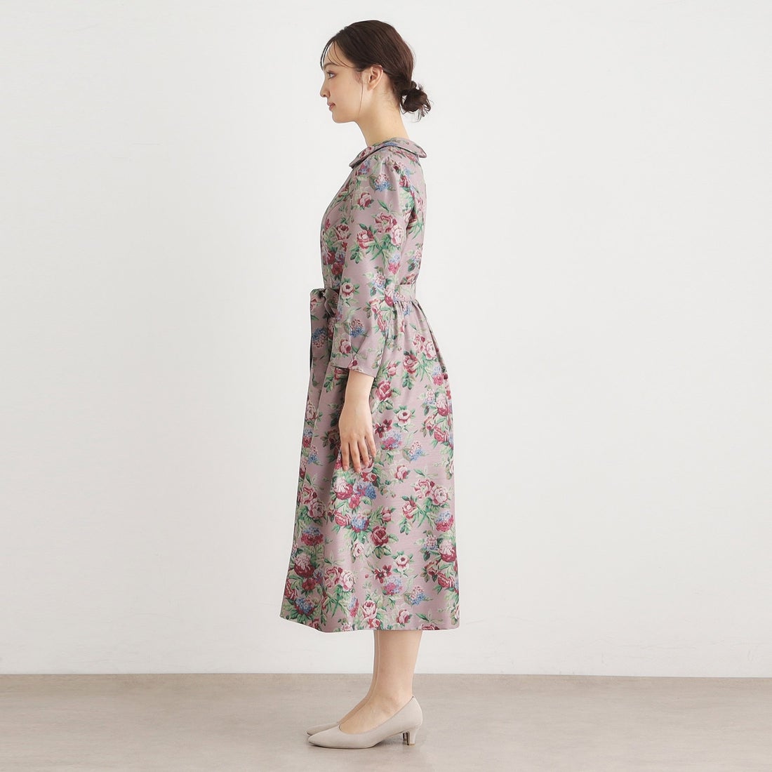 ローラ アシュレイ LAURA ASHLEY 【WEB限定／9分袖／M＿LL 3サイズ