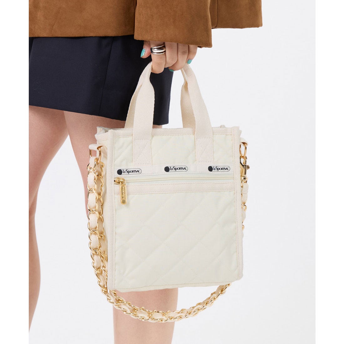 レスポートサック LeSportsac CHAIN MINI N/S TOTE （サンドバー