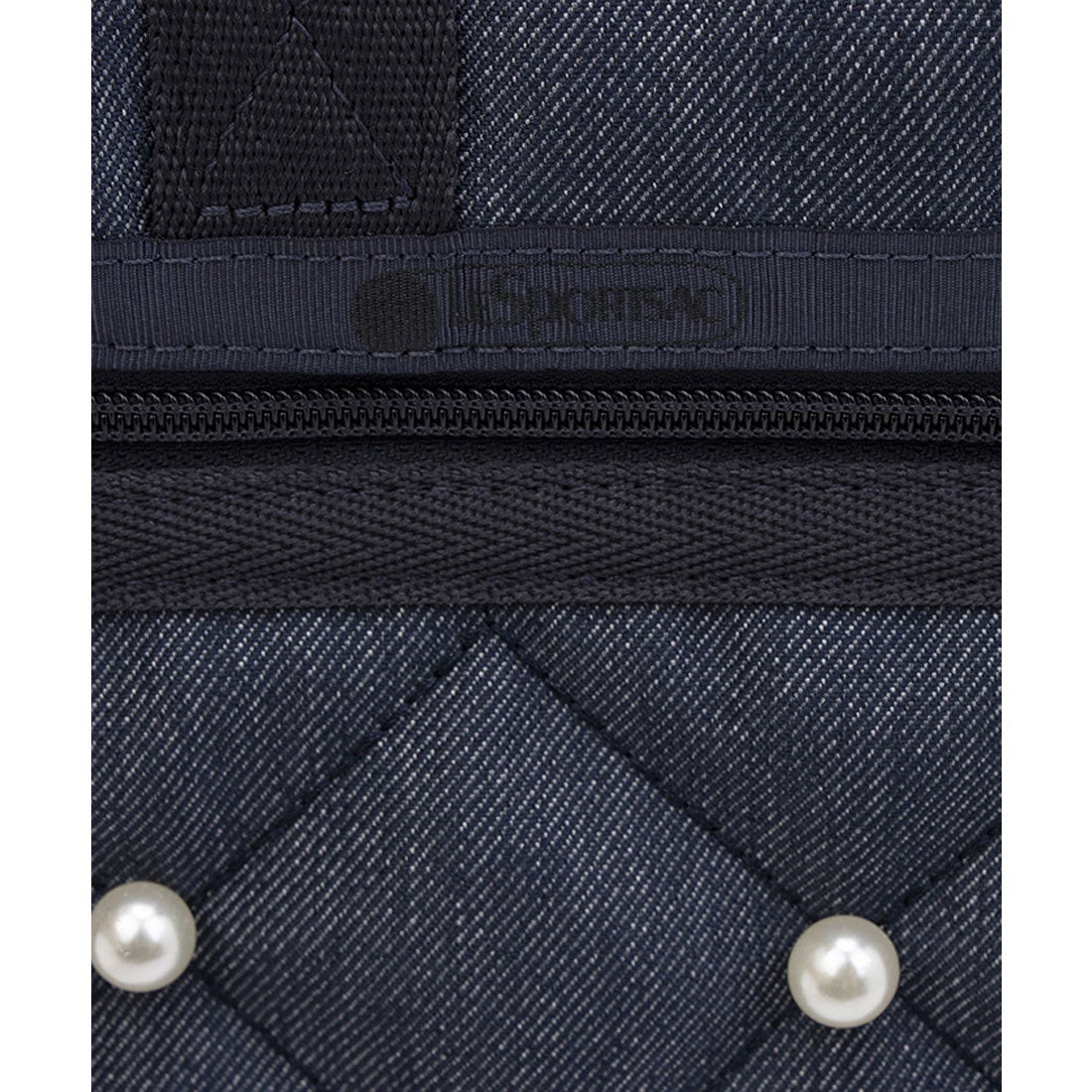 レスポートサック LeSportsac MINI N/S TOTE W/ PEARLS （トワイライト