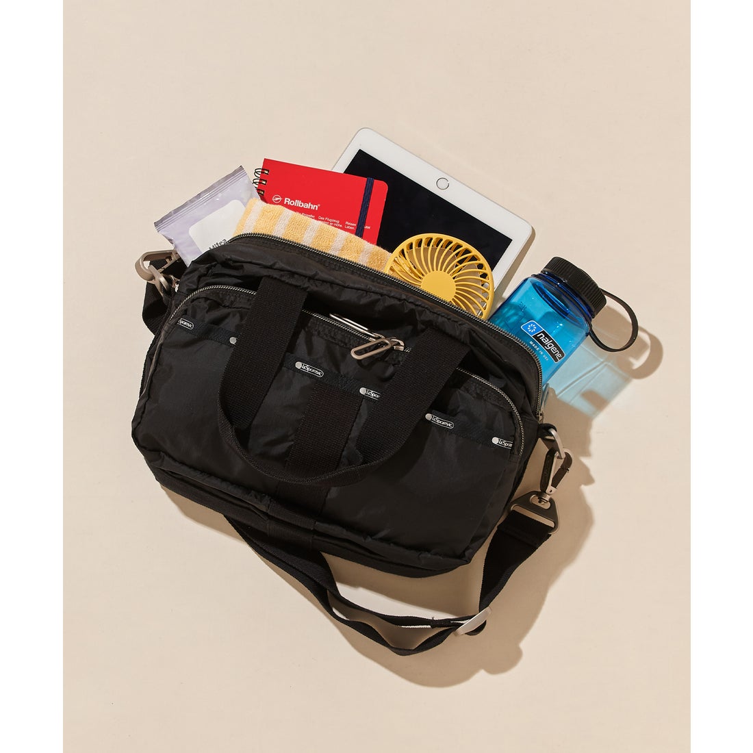 レスポートサック LeSportsac METRO CONVERTIBLE （ブラックC） -靴