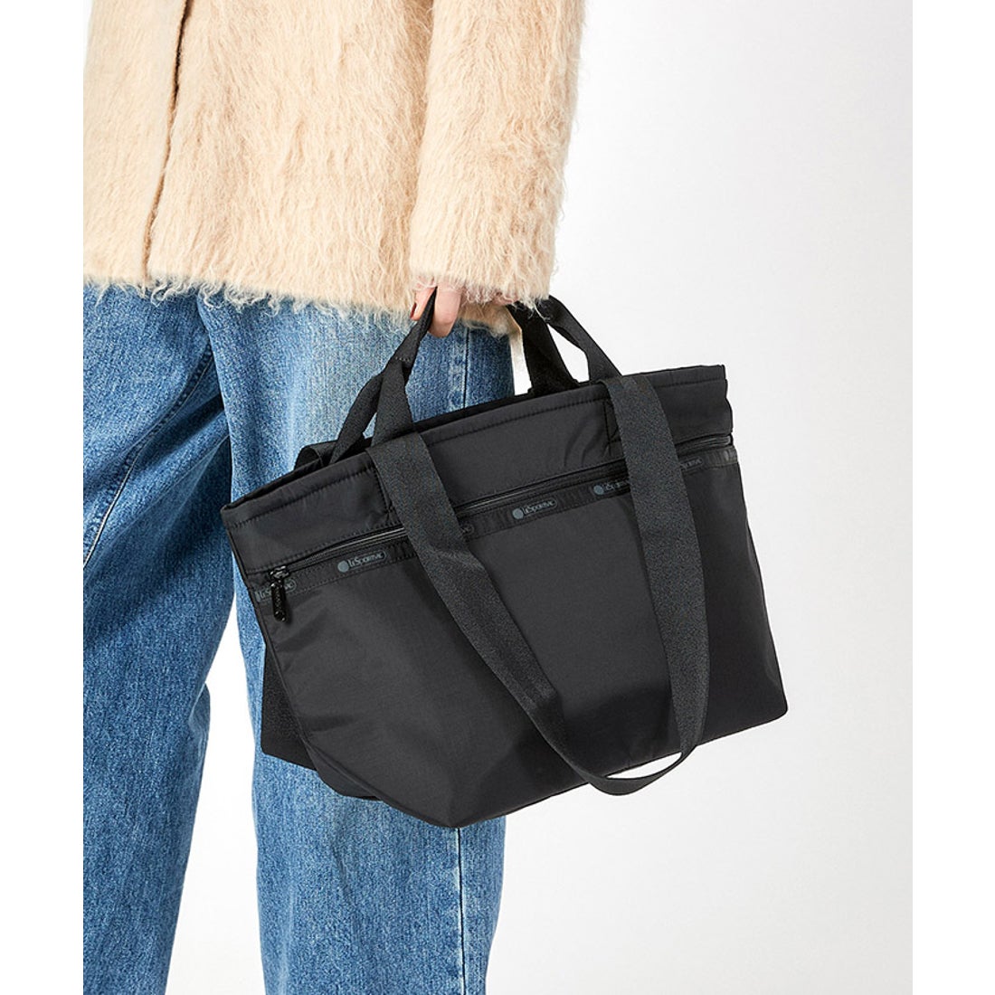 レスポートサック LeSportsac TWO HANDLE ZIP TOTE （リサイクルド