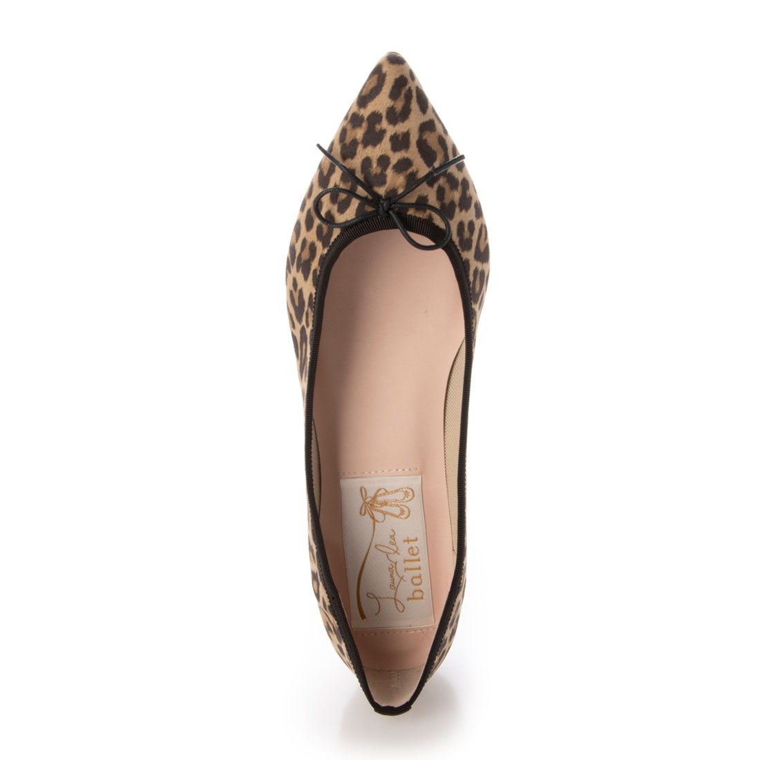 ポインテットトゥバレエシューズ(B4102A) （レオパードS） -レディース