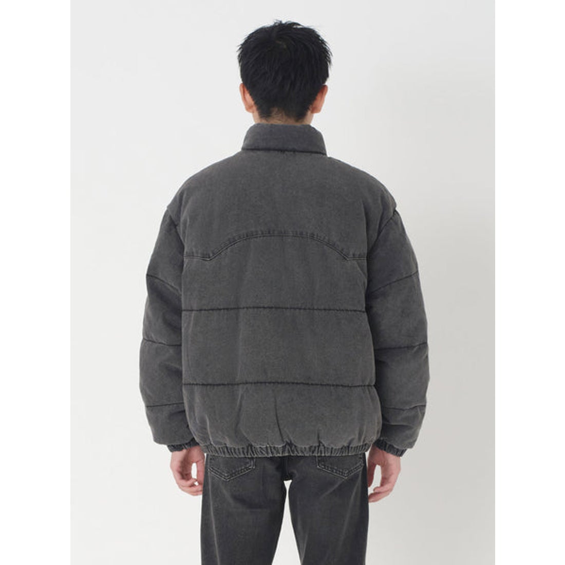 リーバイス LEVI'S スーパーデニムダウンジャケット ブラック ECLIPSE