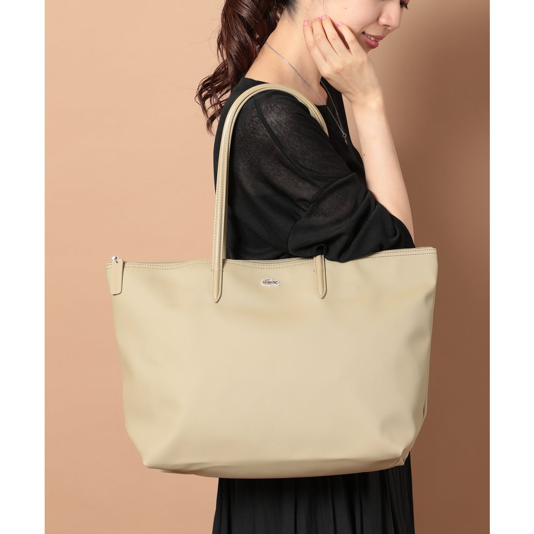 ラコステ LACOSTE ◎A4・PC 収納可能◎【LACOSTE / ラコステ】L.12.12