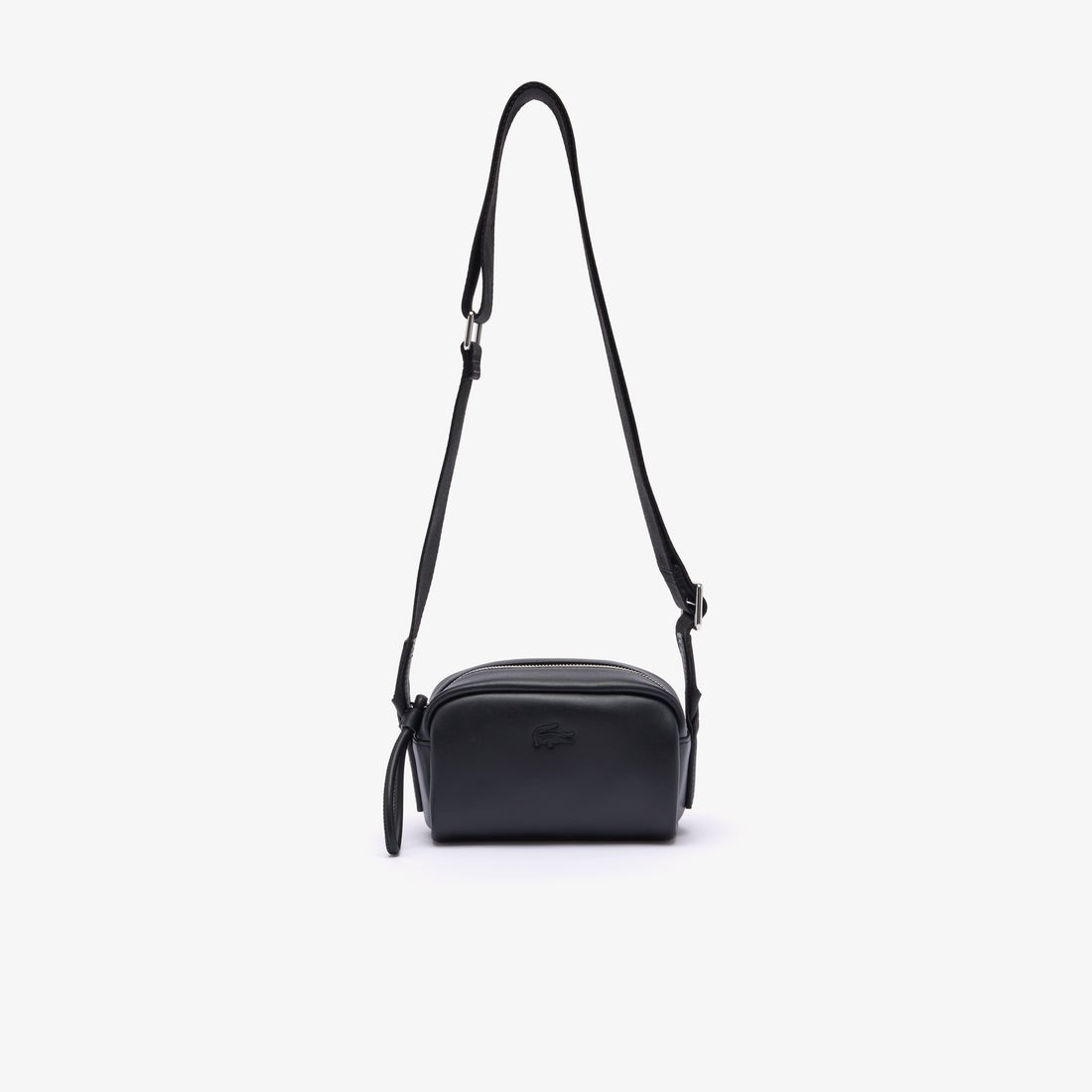 ラコステ LACOSTE ノーエンド レザーミニショルダーバッグ （ブラック