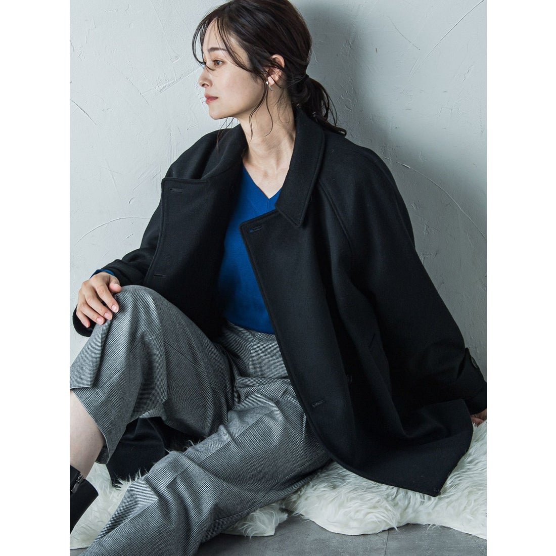 ロートレアモン LAUTREAMONT ネオアルティウールショートコート